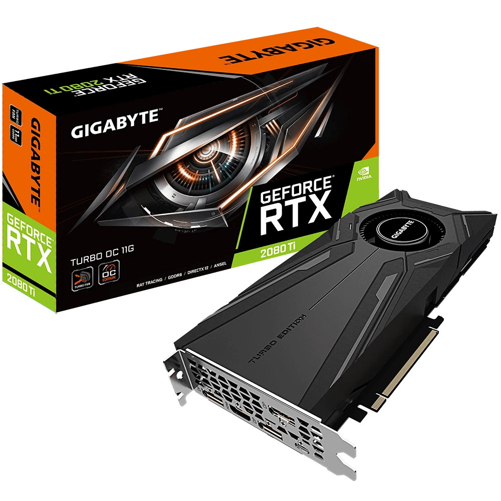 Gigabyte GeForce RTX 2080 Ti TURBO OC 11G  (Rev. 1.0)